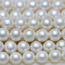 9-10mm AA cultiva filamentos de perlas de agua dulce E180006